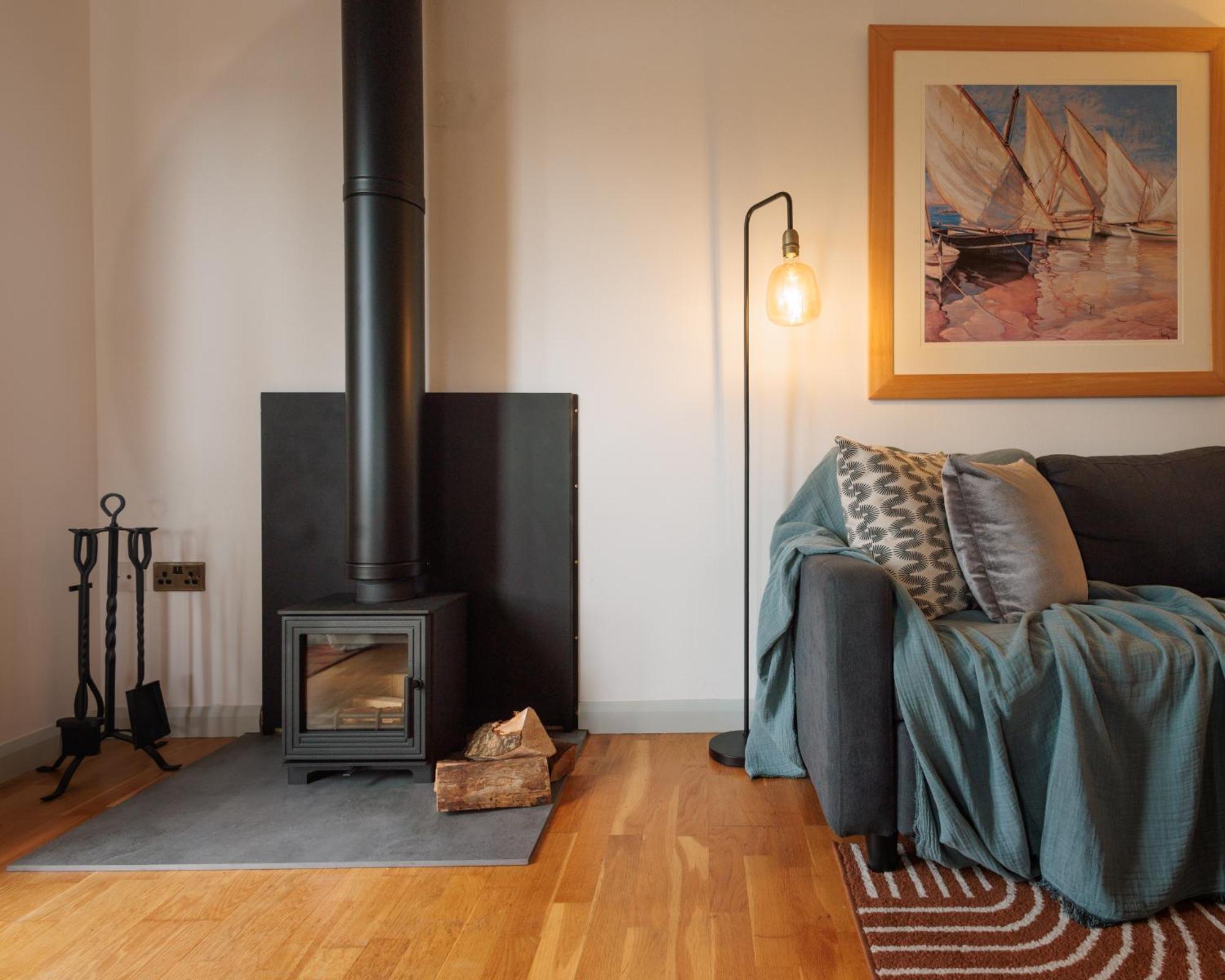 The Retreat, Waterfront & Log Burner Villa Christchurch  Exteriör bild